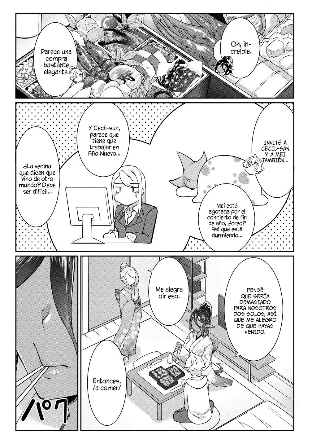 Chotto dake ai ga omoi Dark Elf ga Isekai kara oikakete kita Capítulo 20.1 - Page 11