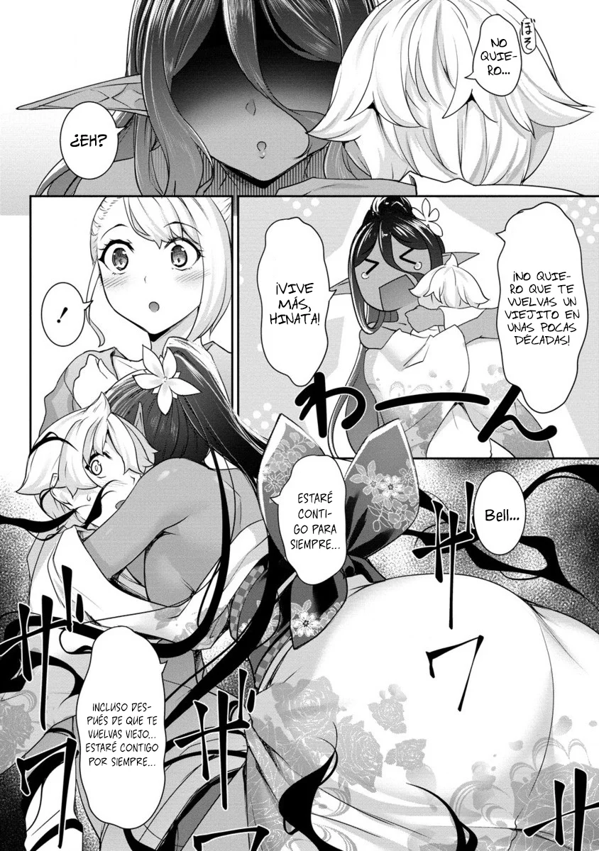 Chotto dake ai ga omoi Dark Elf ga Isekai kara oikakete kita Capítulo 20.2 - Page 8
