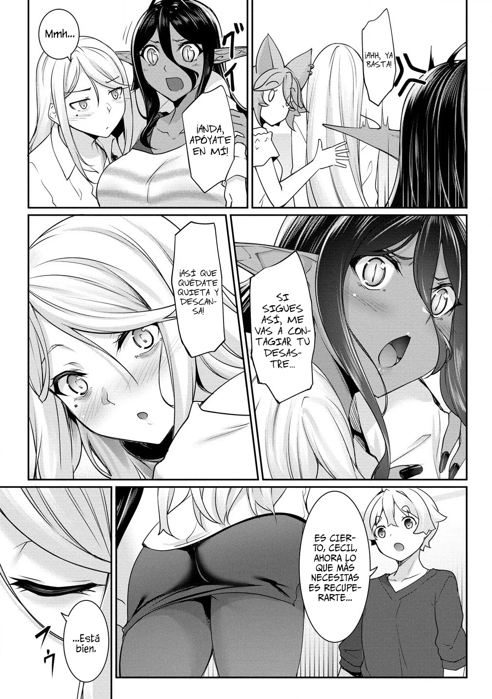 Chotto dake ai ga omoi Dark Elf ga Isekai kara oikakete kita Capítulo 22.1 - Page 8