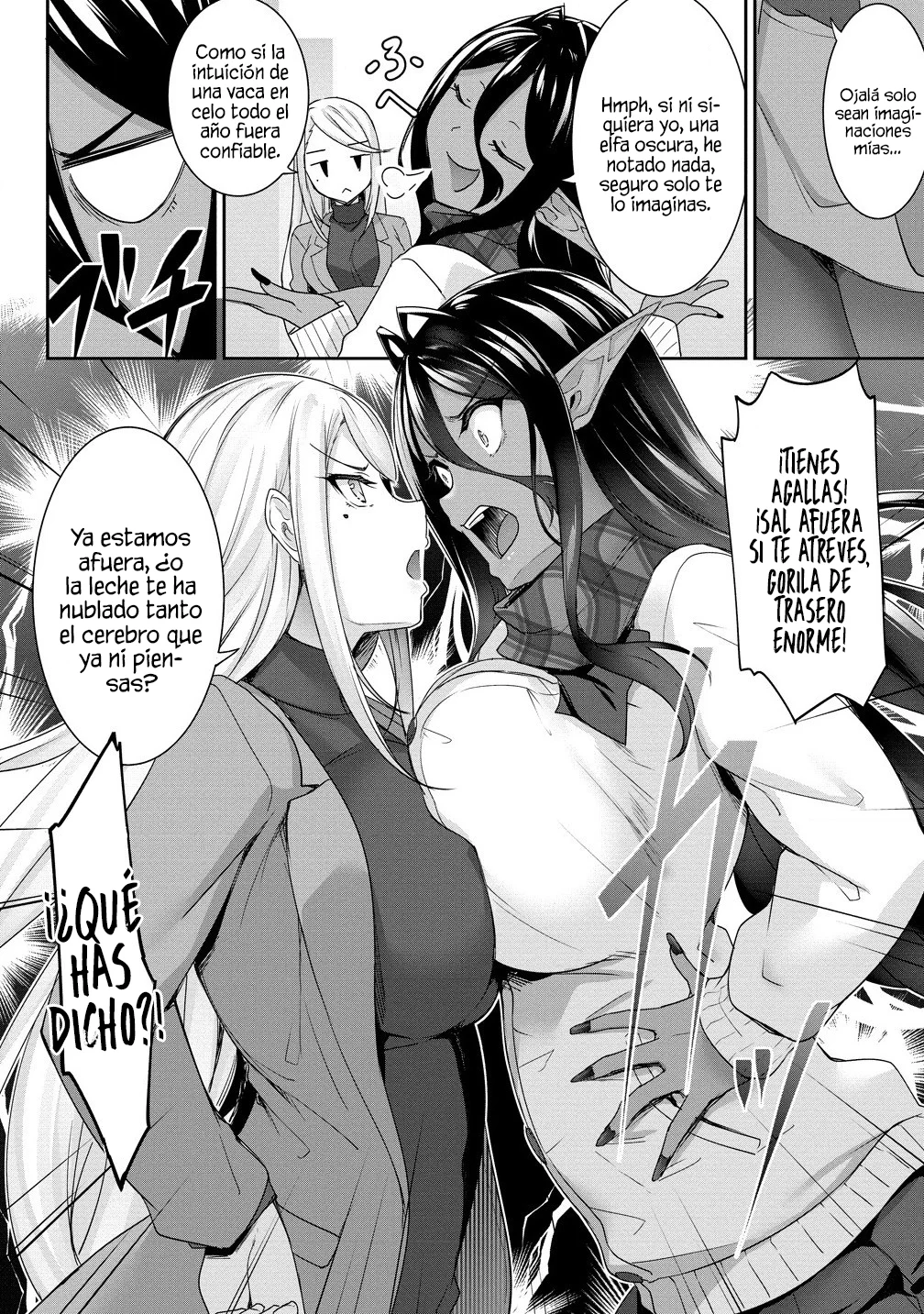 Chotto dake ai ga omoi Dark Elf ga Isekai kara oikakete kita Capítulo 23.2 - Page 11