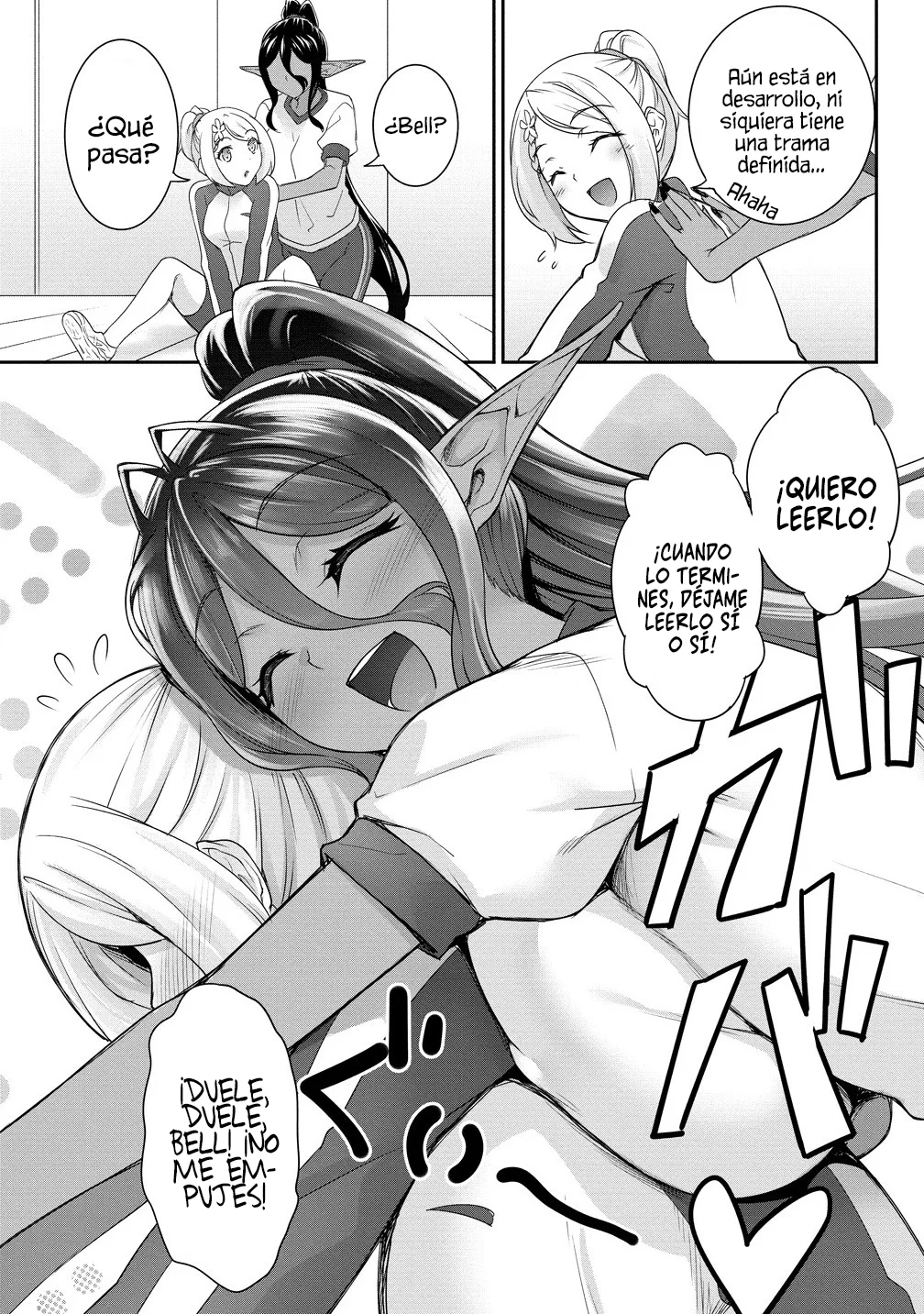 Chotto dake ai ga omoi Dark Elf ga Isekai kara oikakete kita Capítulo 23.2 - Page 4