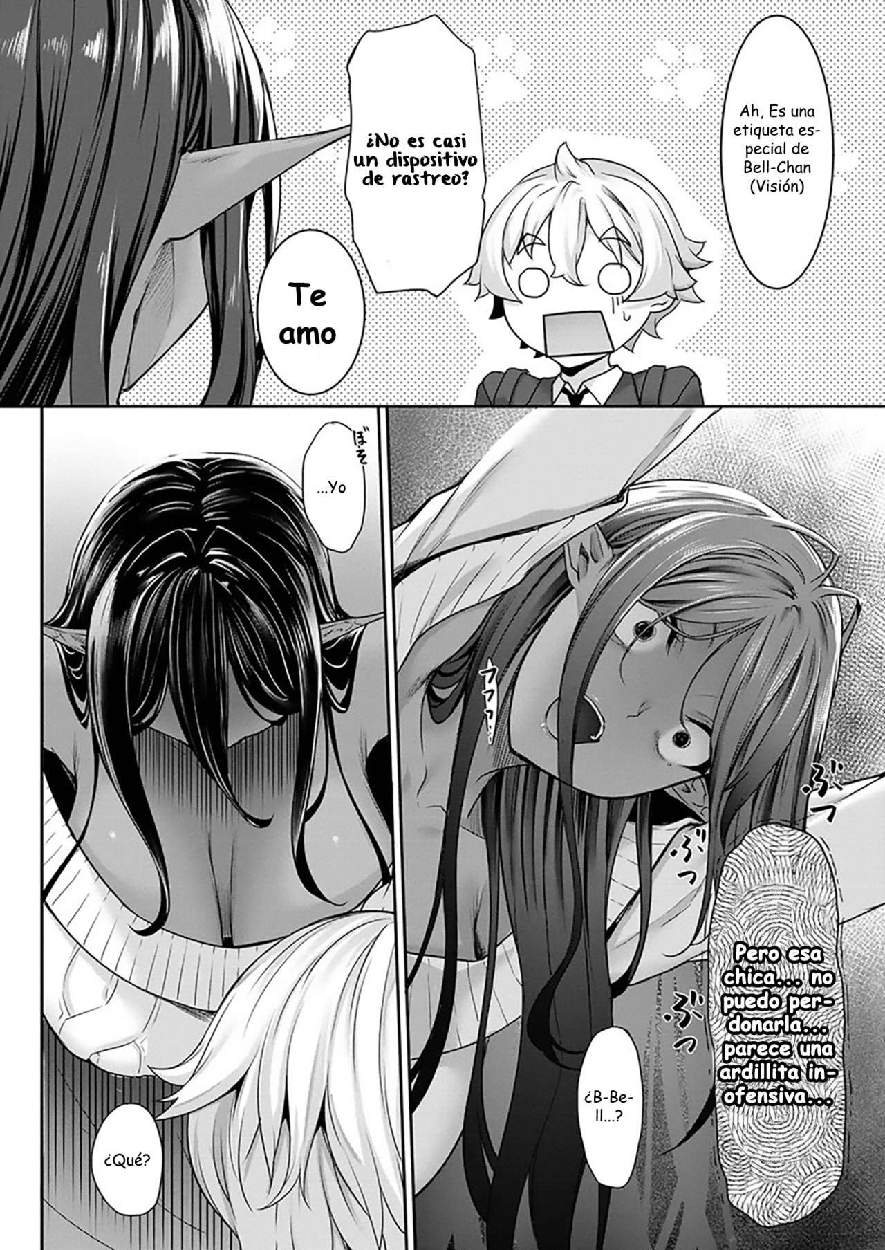 Chotto dake ai ga omoi Dark Elf ga Isekai kara oikakete kita Capítulo 3.5 - Page 9