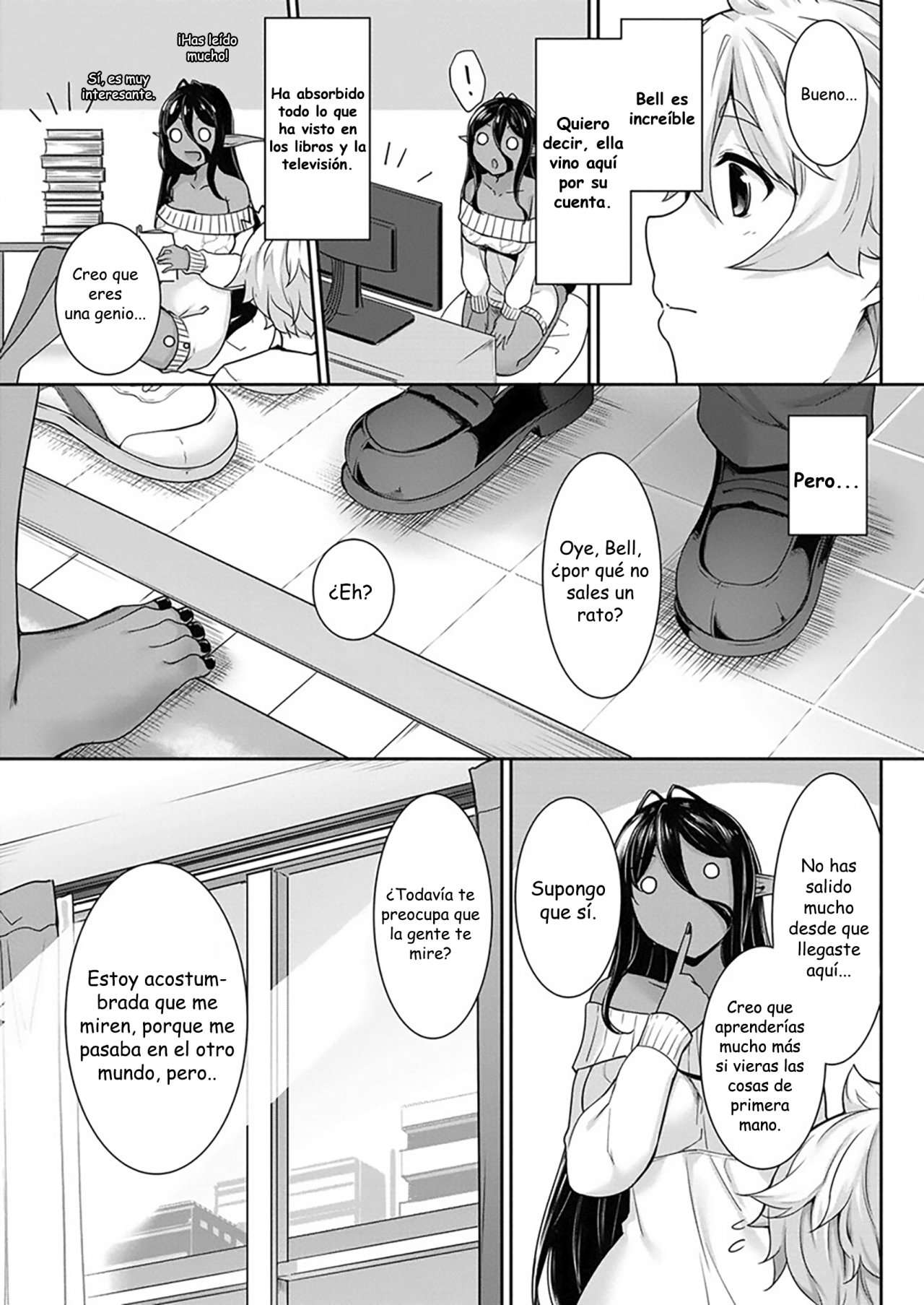 Chotto dake ai ga omoi Dark Elf ga Isekai kara oikakete kita Capítulo 3 - Page 6