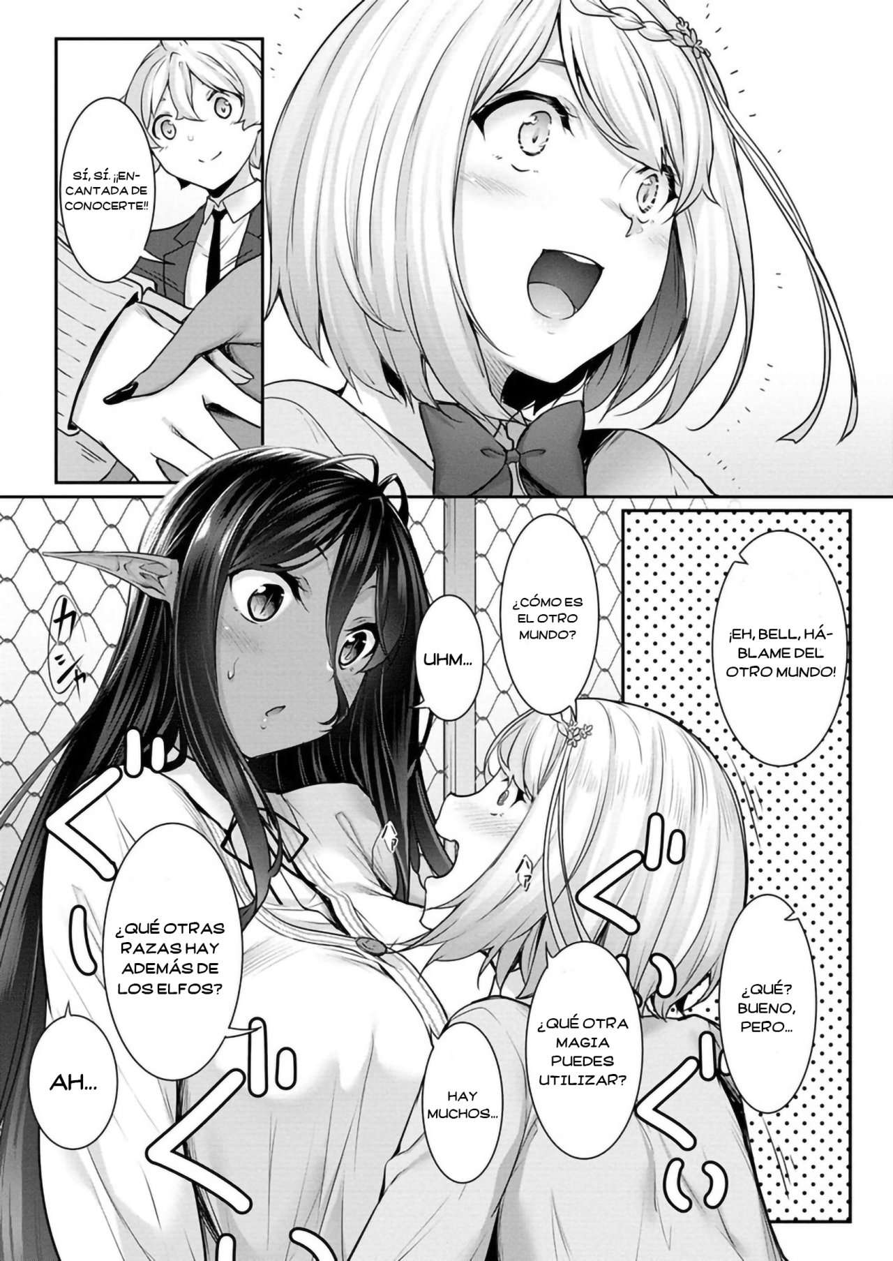 Chotto dake ai ga omoi Dark Elf ga Isekai kara oikakete kita Capítulo 4.5 - Page 10
