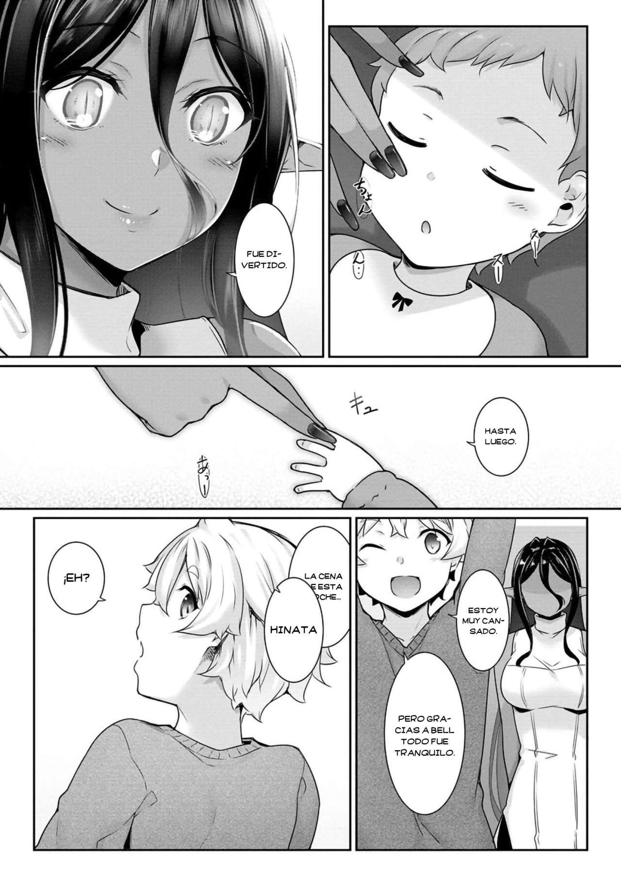 Chotto dake ai ga omoi Dark Elf ga Isekai kara oikakete kita Capítulo 8.5 - Page 5