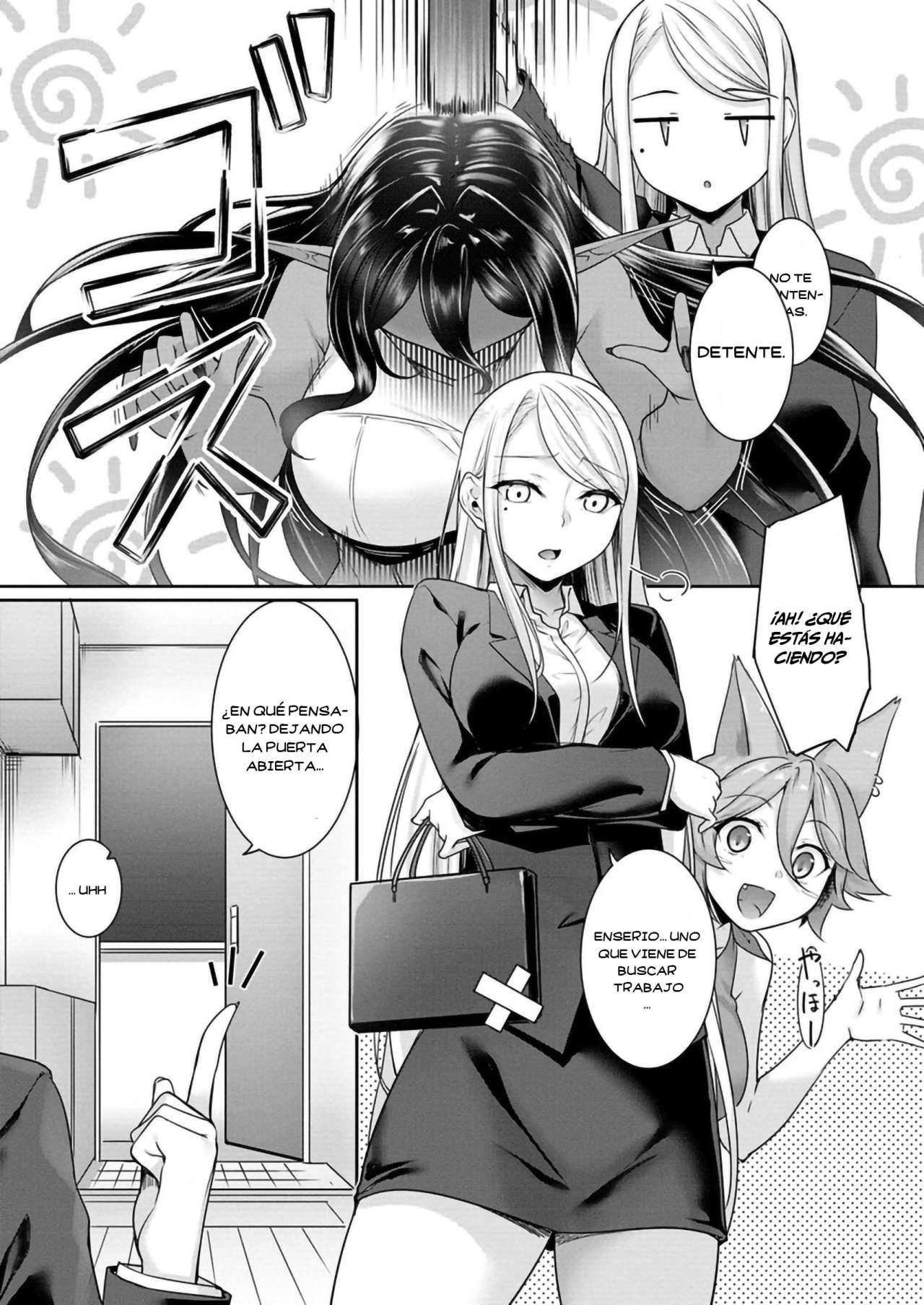 Chotto dake ai ga omoi Dark Elf ga Isekai kara oikakete kita Capítulo 8.5 - Page 9