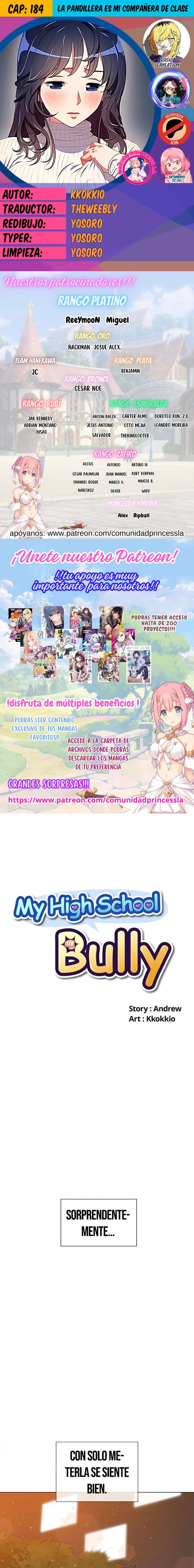 My High School Bully Capítulo 184 - Page 1