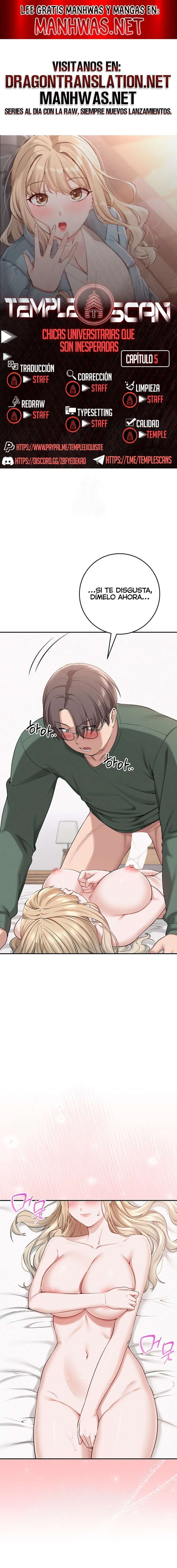 Las chicas más sexys del campus Capítulo 5 - Page 1