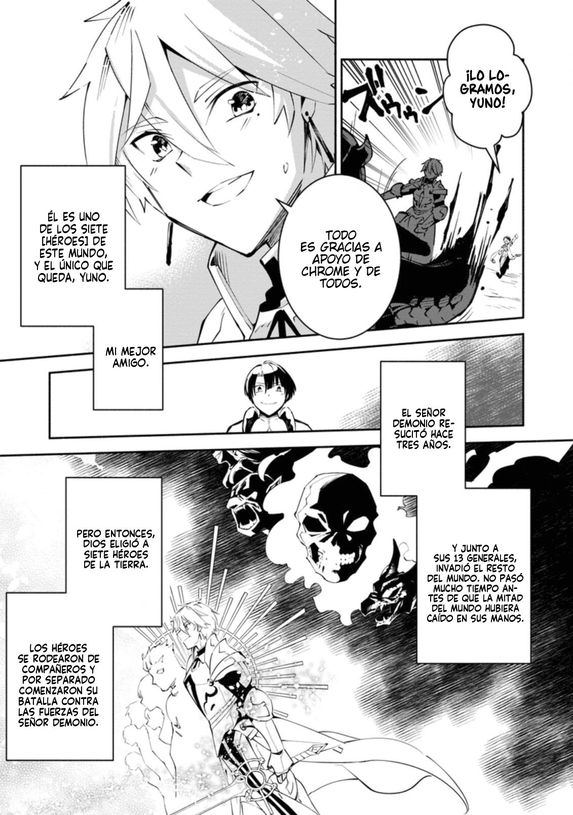 Me robaron a mi novia y me expulsaron del equipo del héroe, pero desperté la habilidad única «Daño Anulado» y me volví invencible. ¡Es hora de conseguir mi venganza! Capítulo 1.1 - Page 7