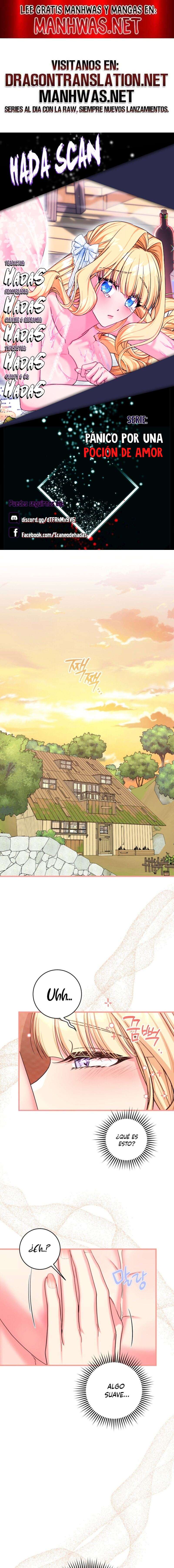 Pánico por una poción de amor Capítulo 5 - Page 1