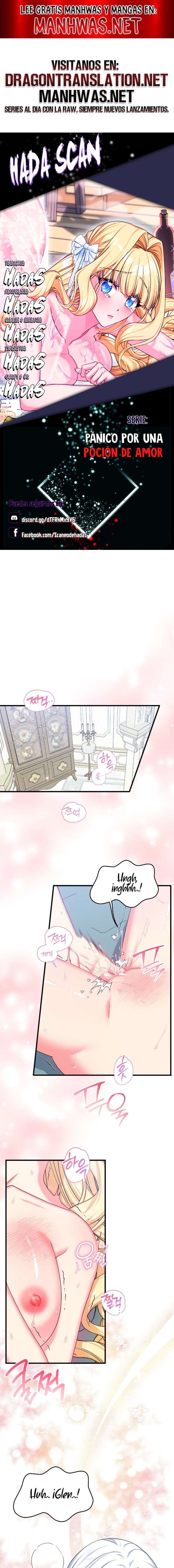 Pánico por una poción de amor Capítulo 9 - Page 1