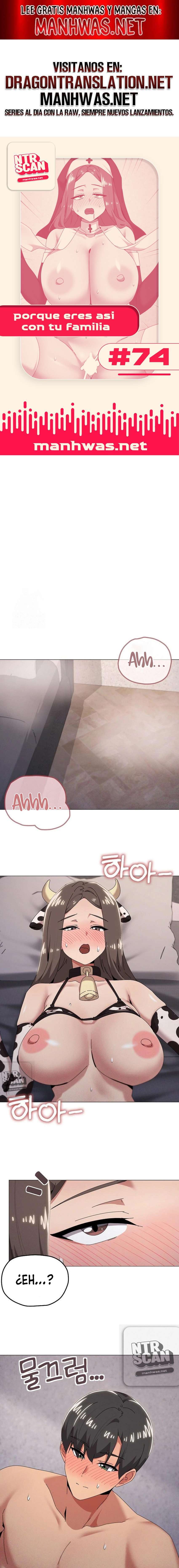 ¿Por qué eres así con tu familia? Capítulo 74 - Page 1