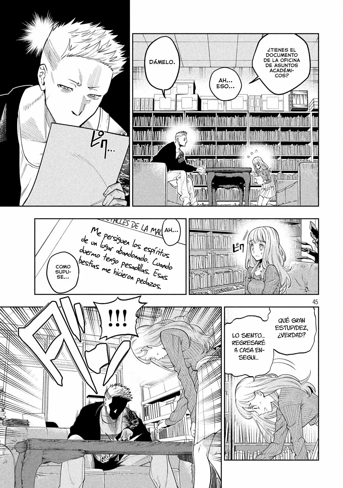 Scary Campus College University Capítulo 1 - Page 44