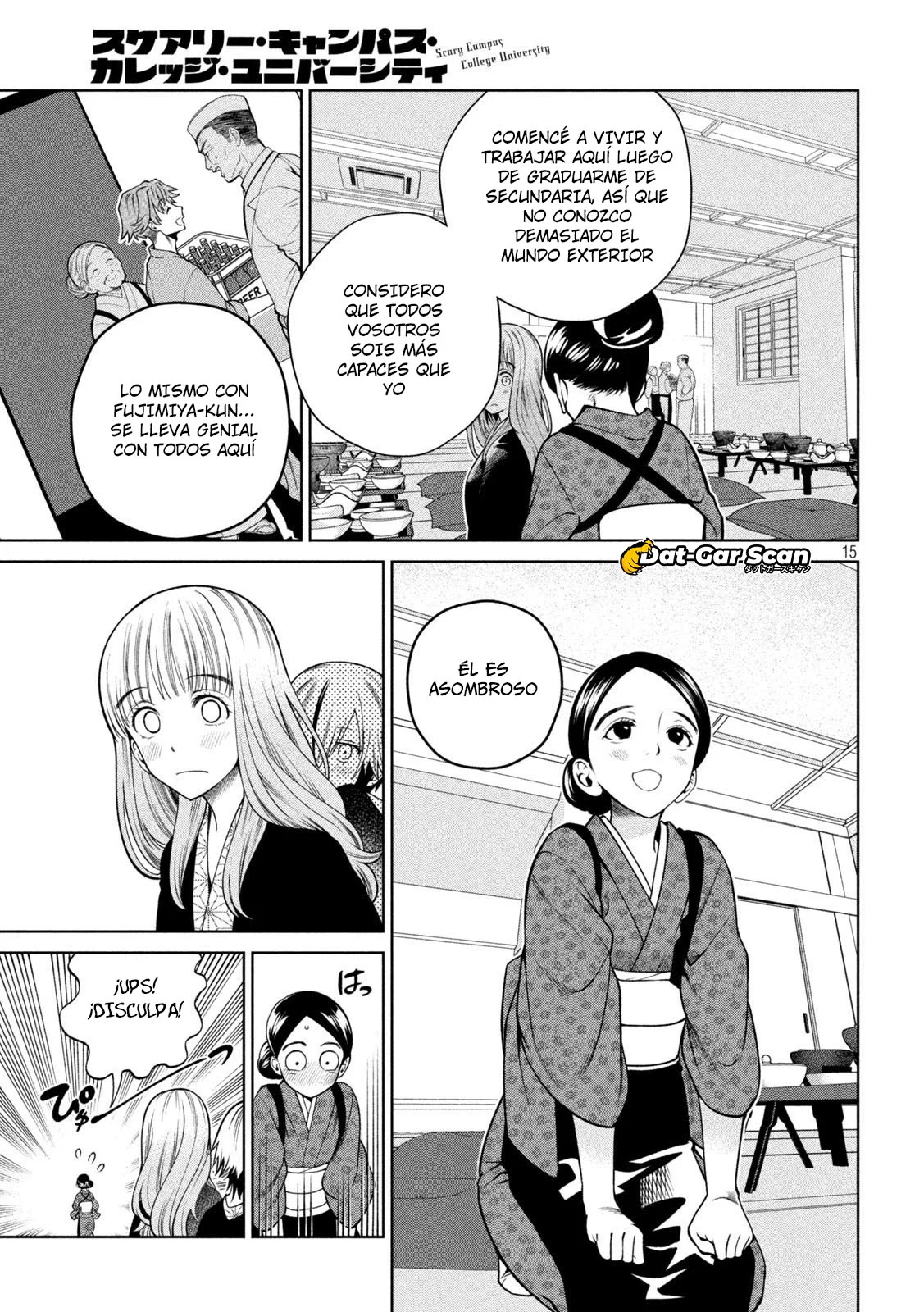 Scary Campus College University Capítulo 20 - Page 17