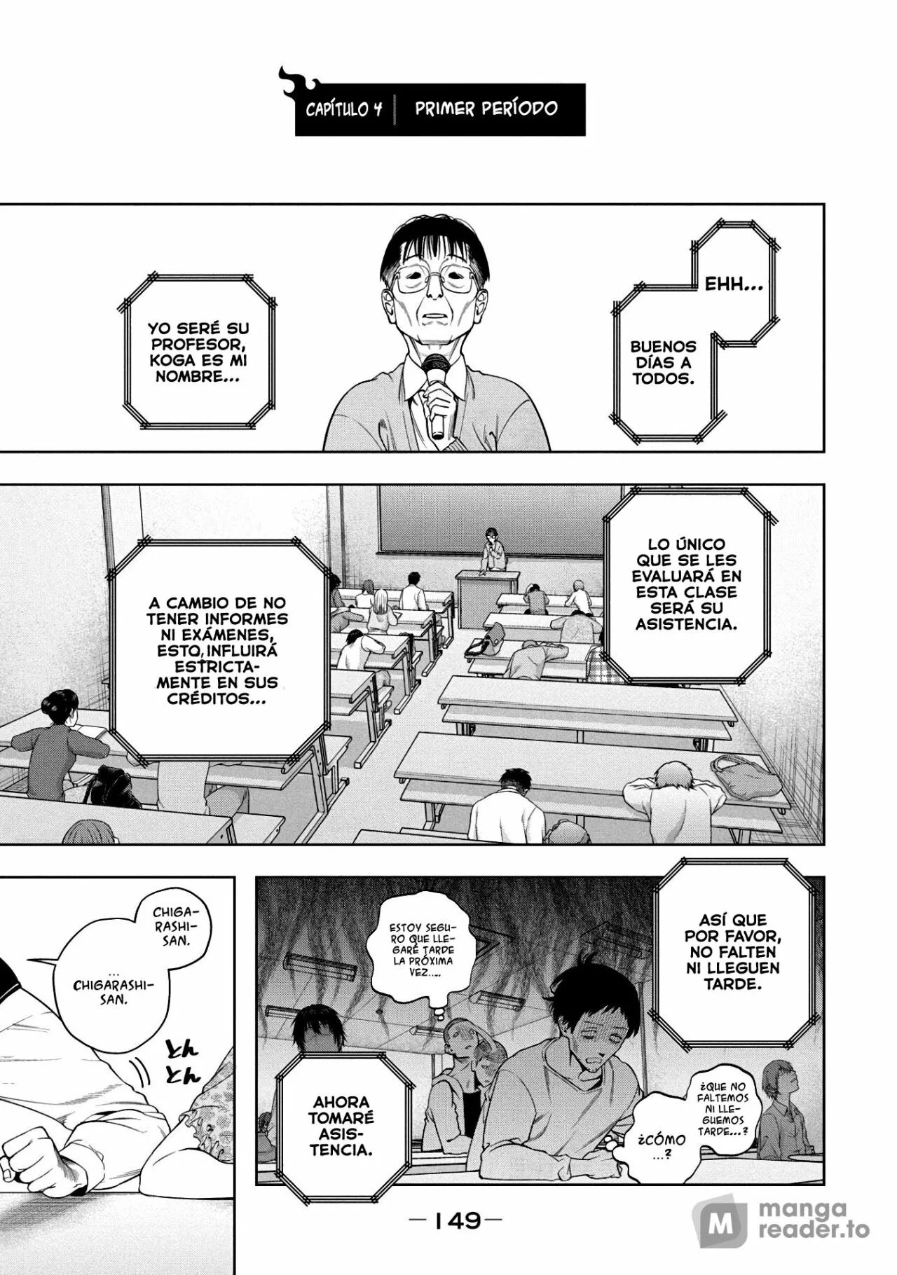 Scary Campus College University Capítulo 4 - Page 9