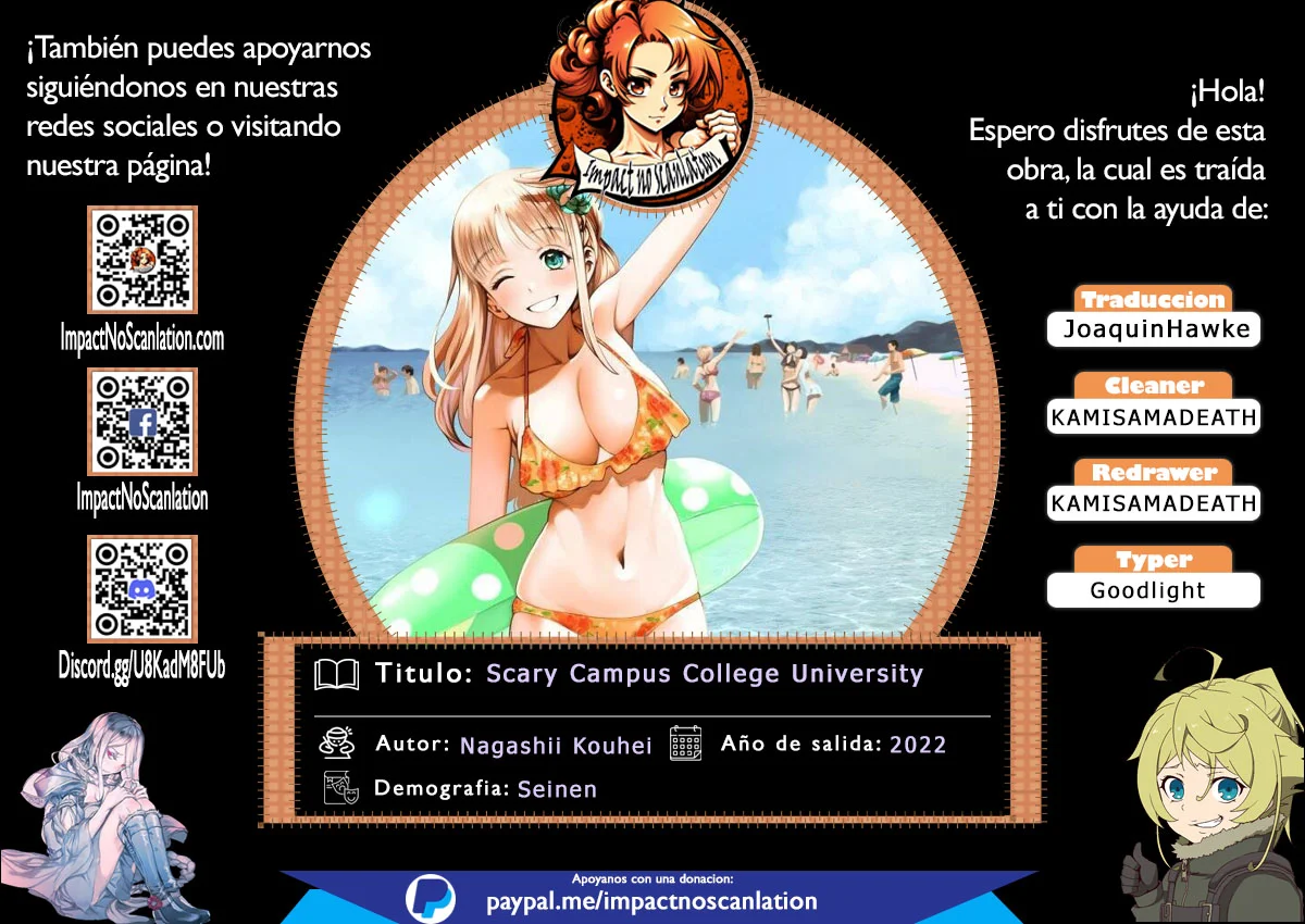 Scary Campus College University Capítulo 8 - Page 2