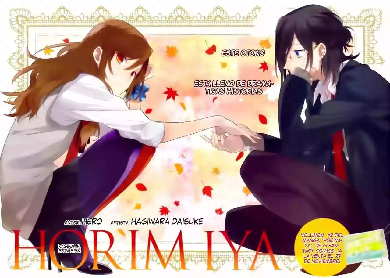 Horimiya Capítulo 14 - Page 3