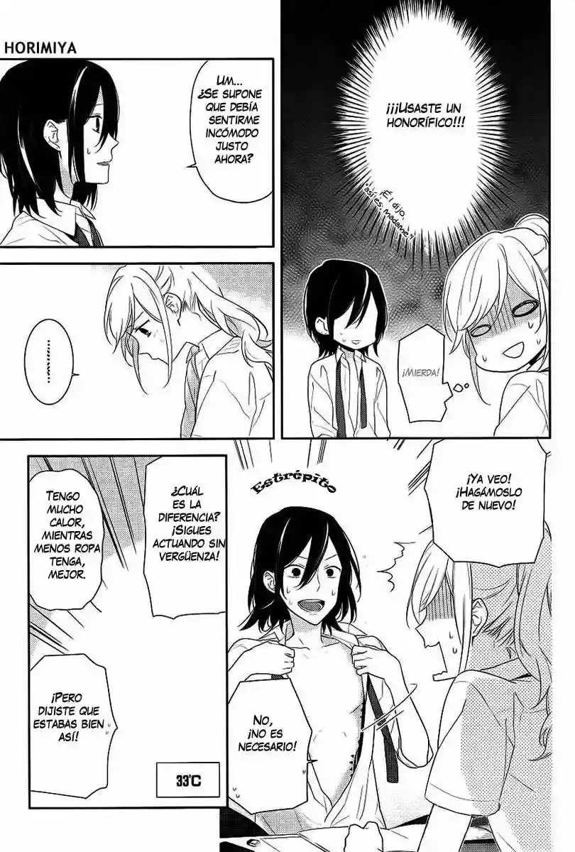 Horimiya Capítulo 17 - Page 13