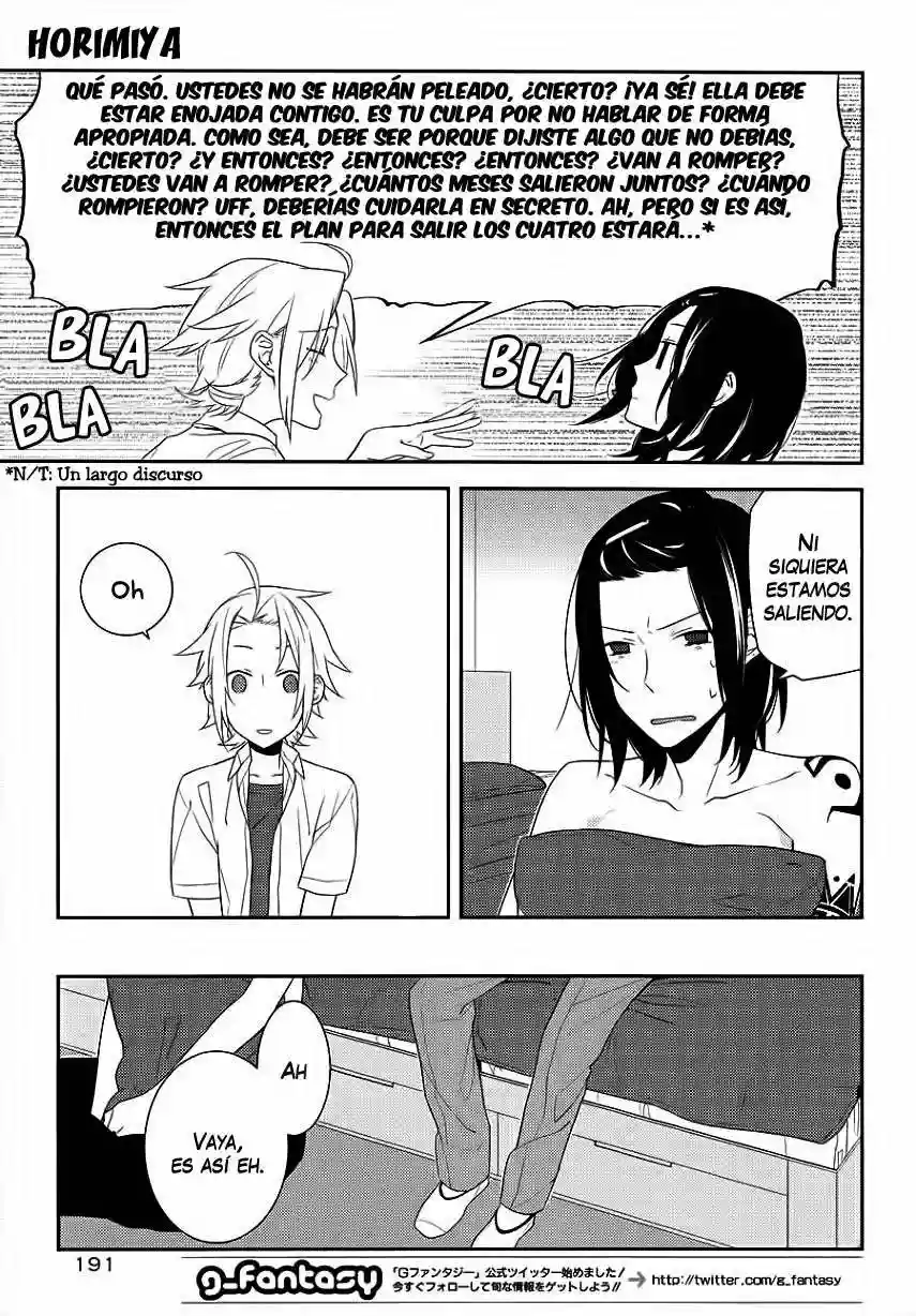 Horimiya Capítulo 21 - Page 9
