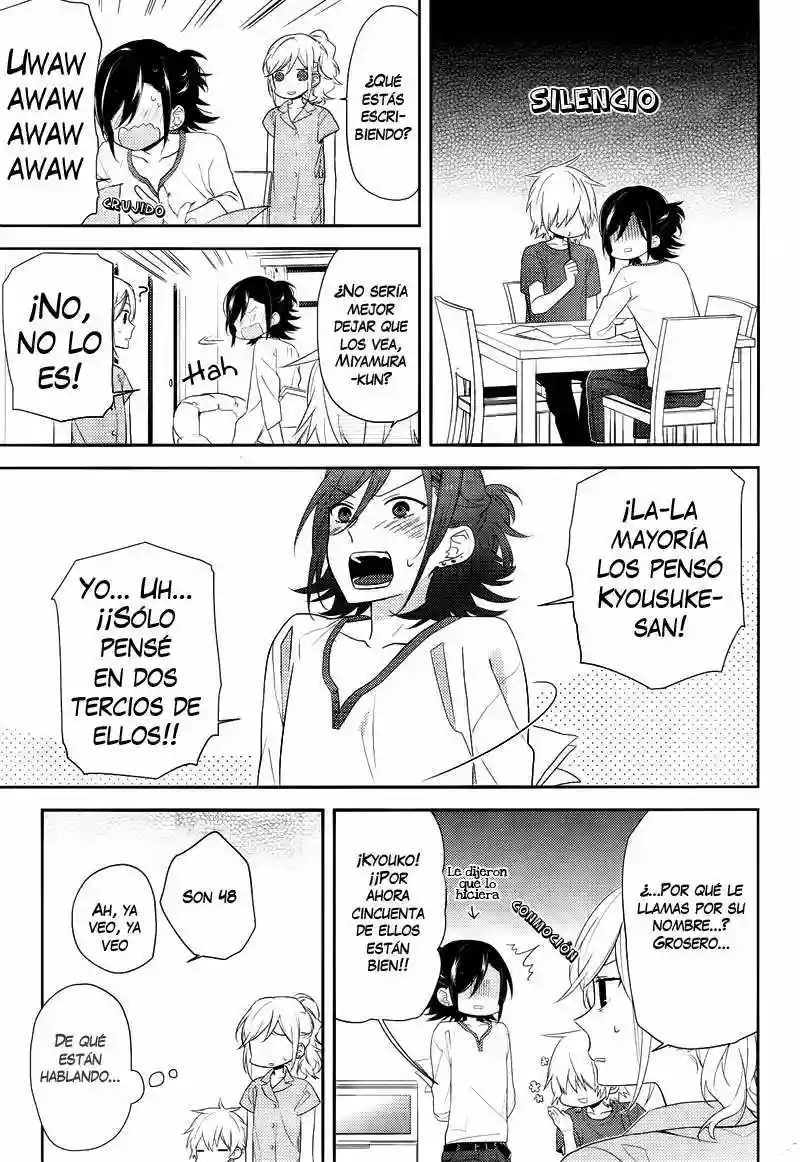 Horimiya Capítulo 25 - Page 13