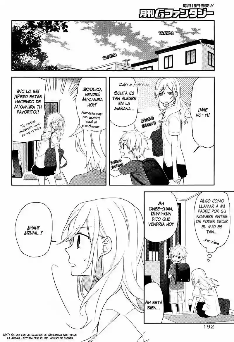 Horimiya Capítulo 25 - Page 14