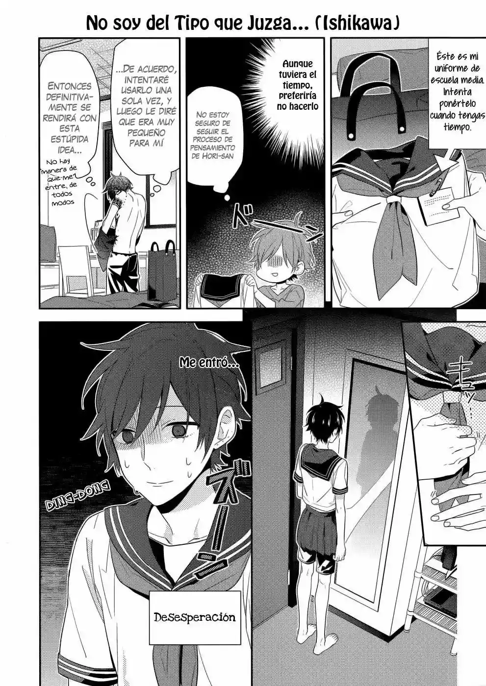 Horimiya Capítulo 32 - Page 9