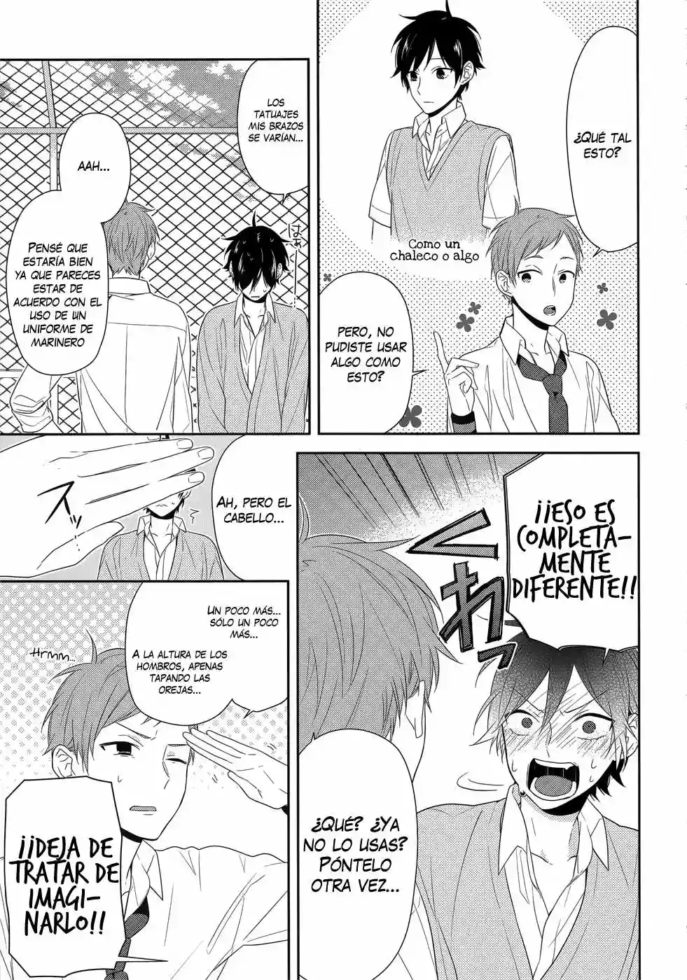 Horimiya Capítulo 33 - Page 8