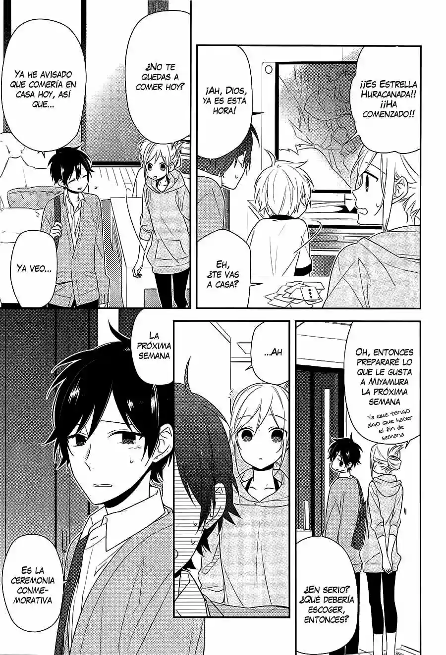 Horimiya Capítulo 34 - Page 4