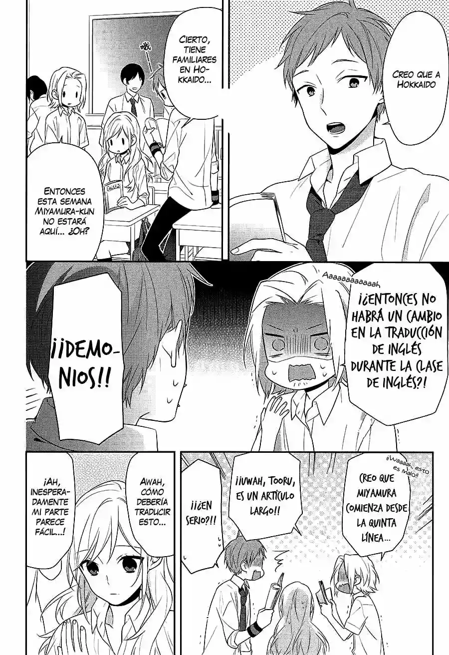 Horimiya Capítulo 34 - Page 7