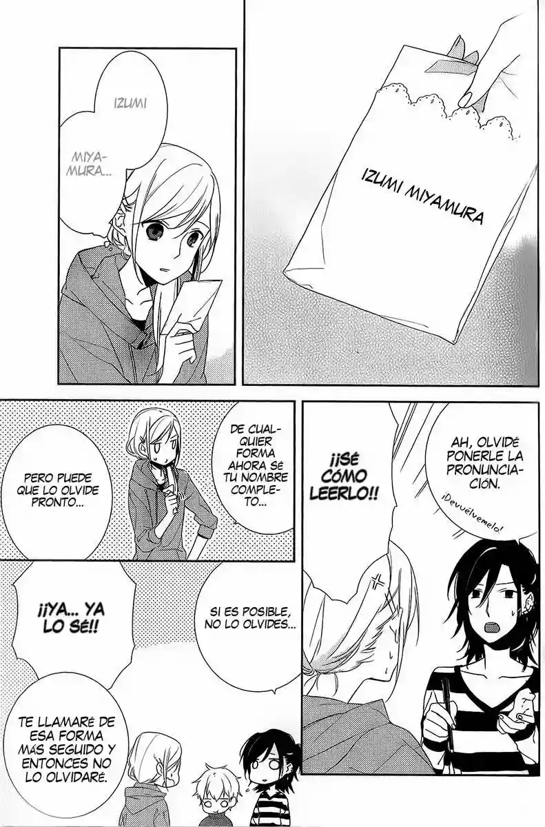 Horimiya Capítulo 4 - Page 22