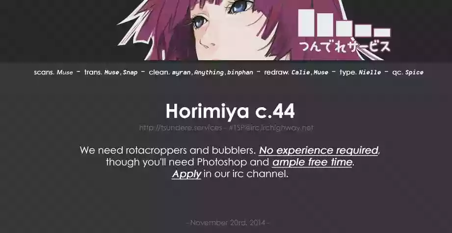 Horimiya Capítulo 44 - Page 27