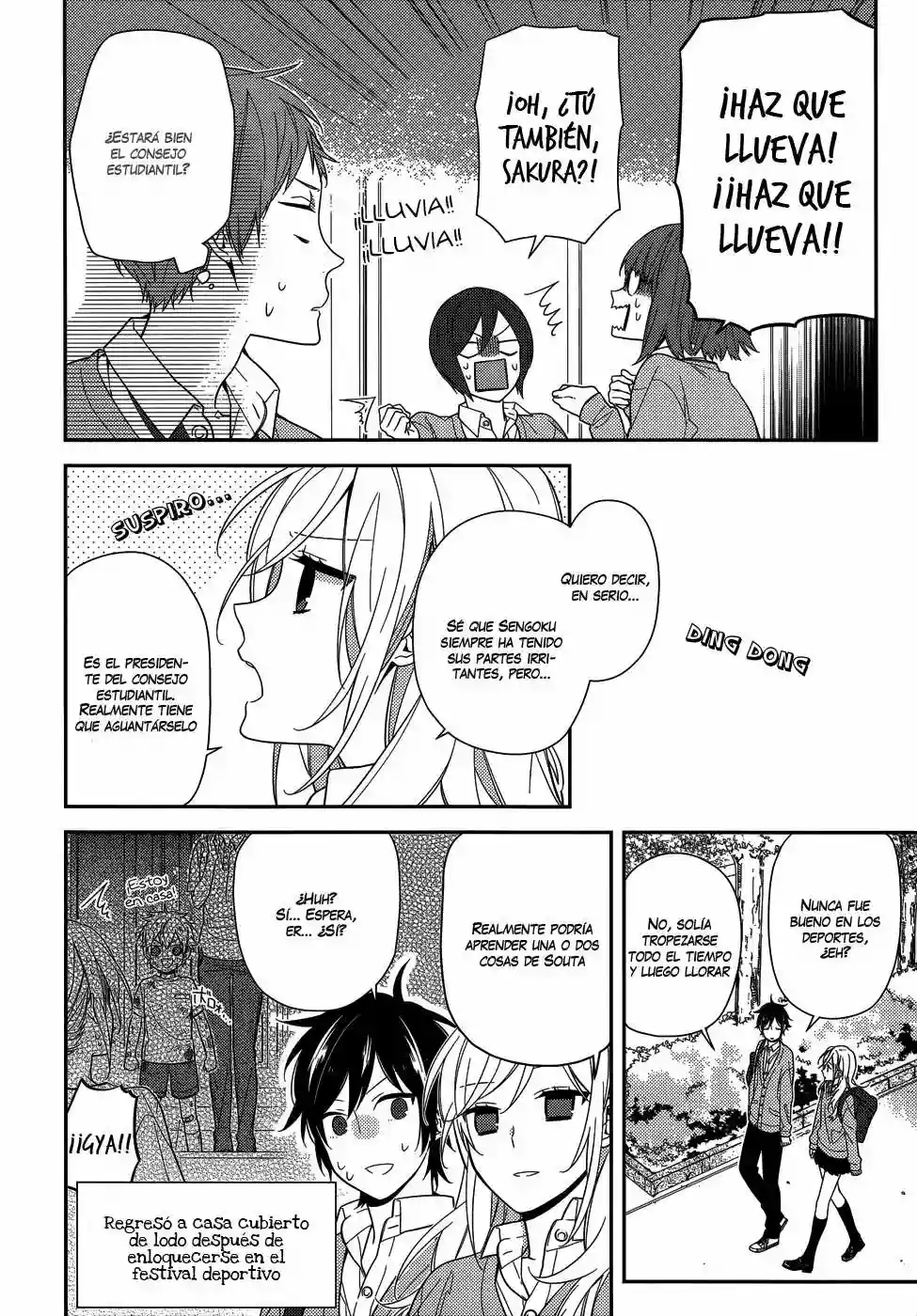 Horimiya Capítulo 47 - Page 16