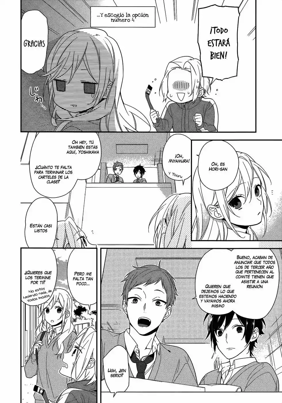 Horimiya Capítulo 49 - Page 14