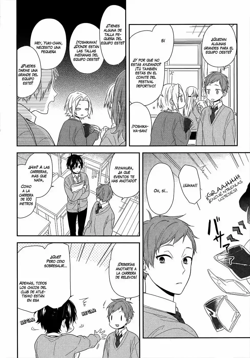 Horimiya Capítulo 49 - Page 3