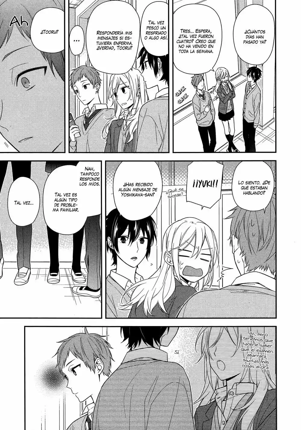 Horimiya Capítulo 58 - Page 18