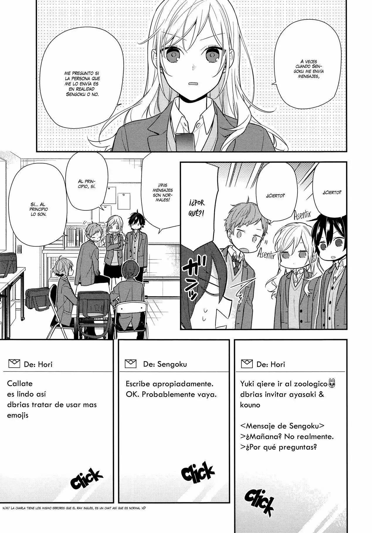 Horimiya Capítulo 83 - Page 4