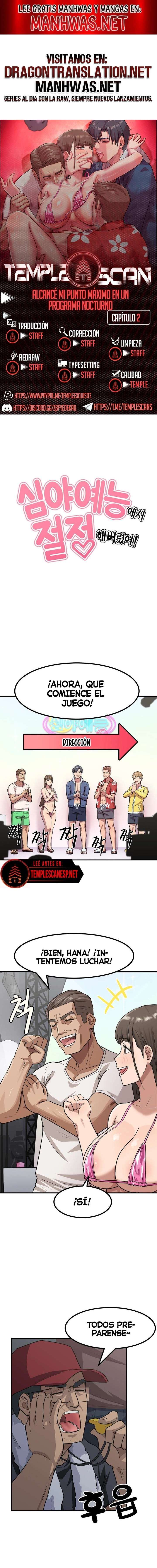 Alcancé Mi Punto Máximo En Un Programa Nocturno Capítulo 2 - Page 1