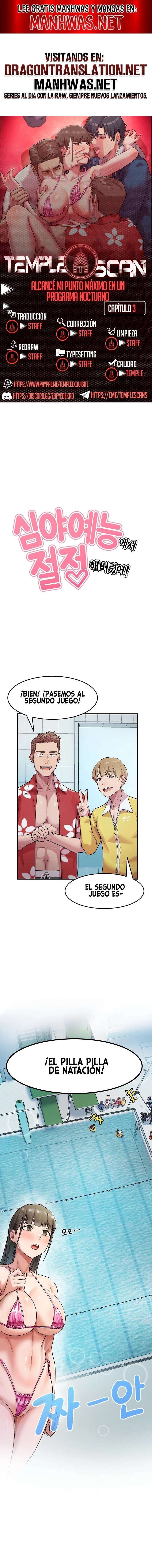 Alcancé Mi Punto Máximo En Un Programa Nocturno Capítulo 3 - Page 1