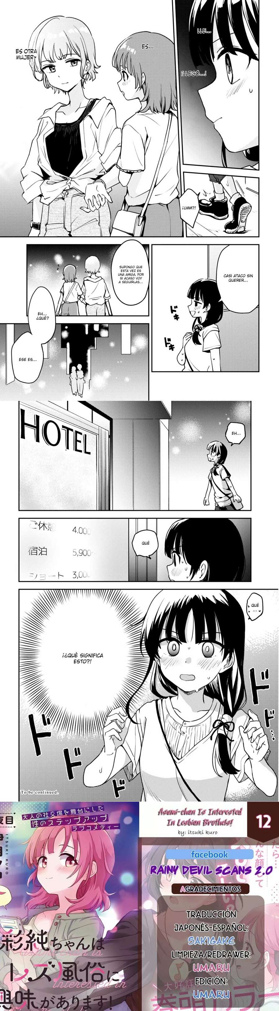 Asumi-chan wa Lesbian Fuuzoku ni Kyoumi ga Arimasu! Capítulo 12 - Page 7