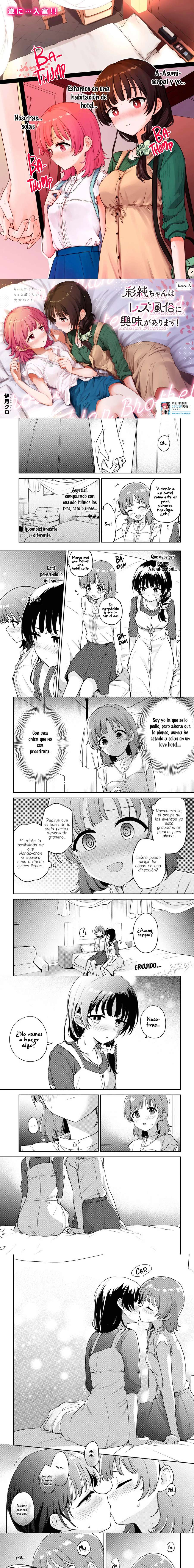 Asumi-chan wa Lesbian Fuuzoku ni Kyoumi ga Arimasu! Capítulo 18 - Page 1