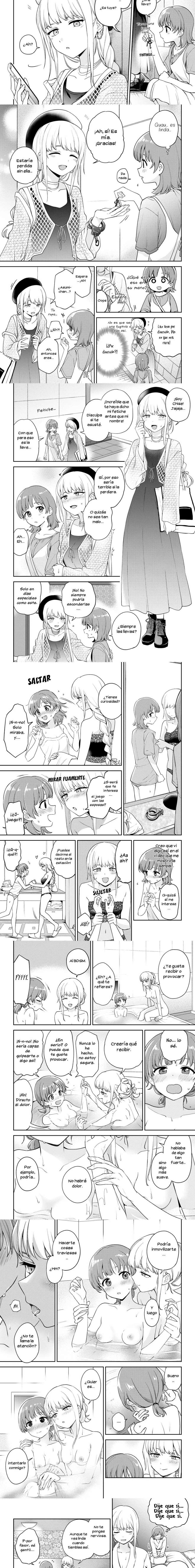 Asumi-chan wa Lesbian Fuuzoku ni Kyoumi ga Arimasu! Capítulo 22 - Page 2
