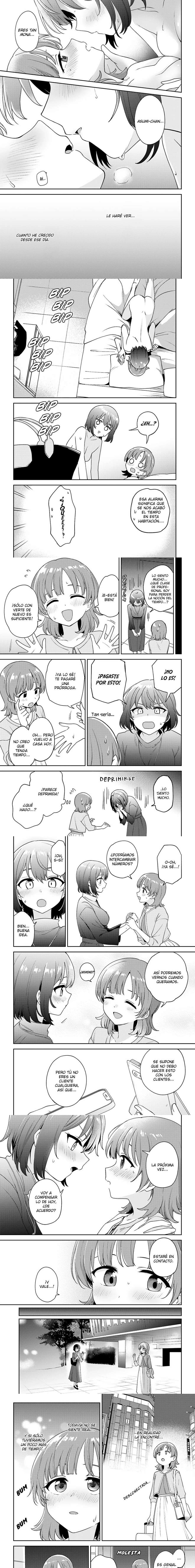 Asumi-chan wa Lesbian Fuuzoku ni Kyoumi ga Arimasu! Capítulo 27 - Page 6