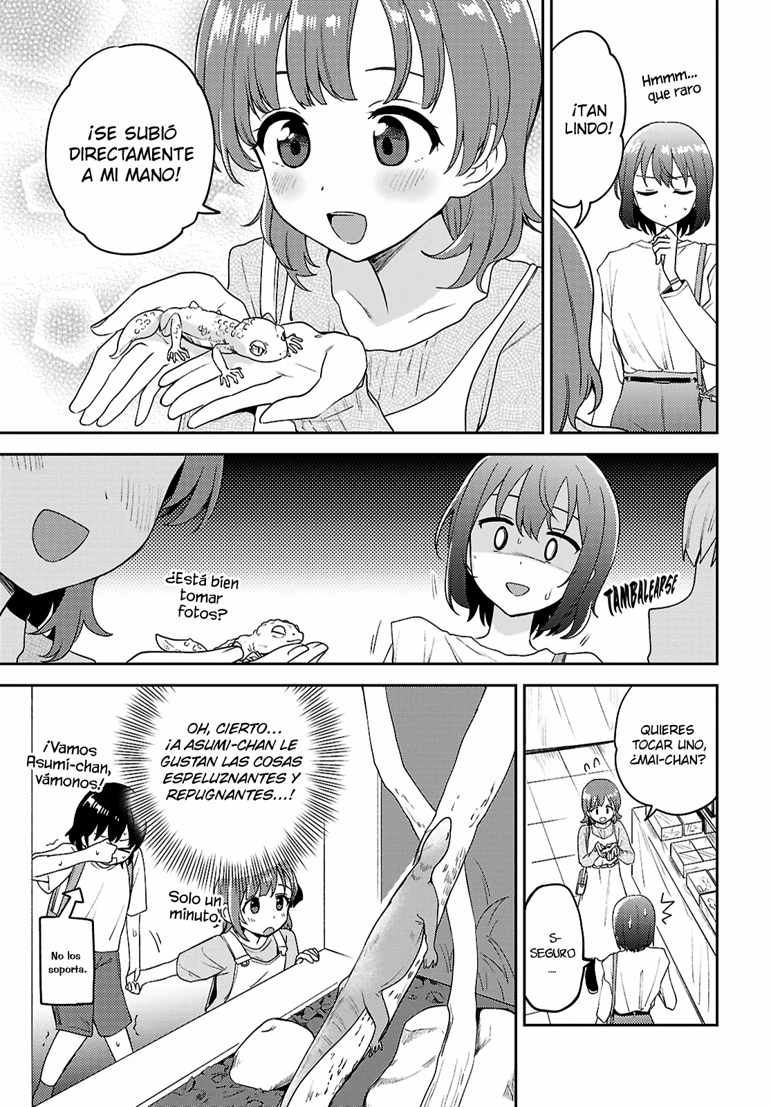 Asumi-chan wa Lesbian Fuuzoku ni Kyoumi ga Arimasu! Capítulo 29 - Page 9