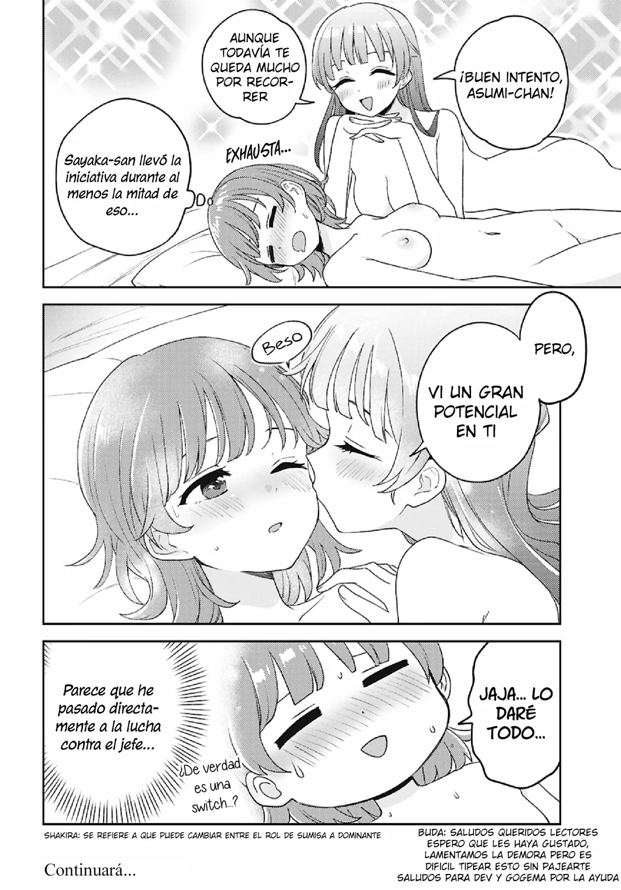Asumi-chan wa Lesbian Fuuzoku ni Kyoumi ga Arimasu! Capítulo 30 - Page 38