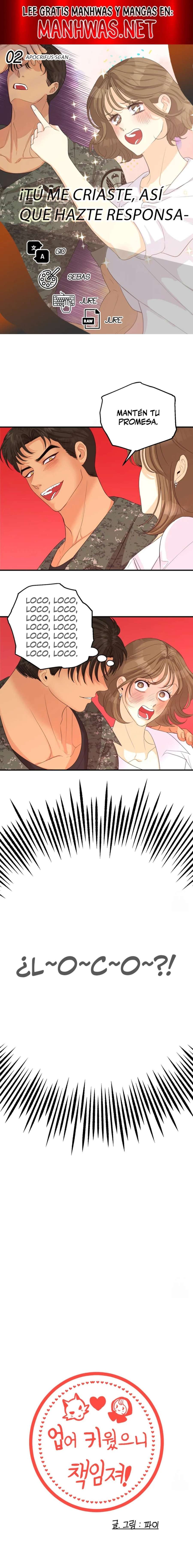 ¡Tú Me Criaste, Así Que Hazte Responsable! Capítulo 2 - Page 1