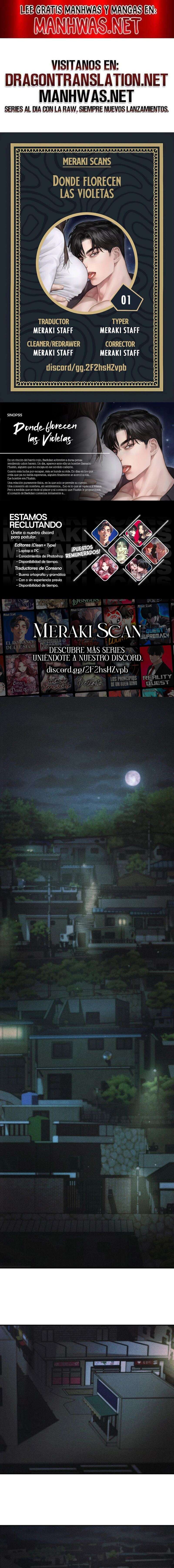 Donde florecen las violetas Capítulo 1 - Page 1