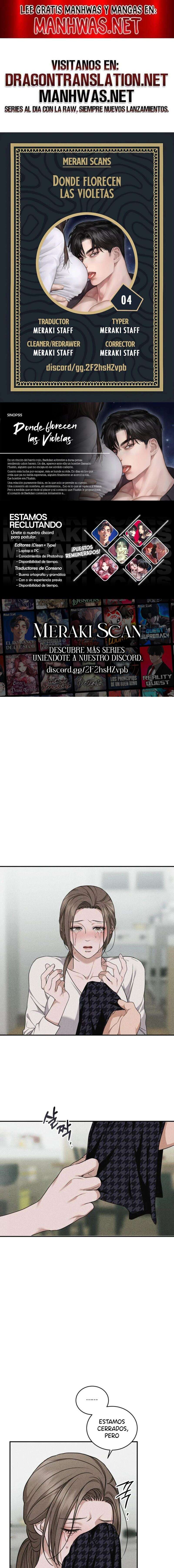 Donde florecen las violetas Capítulo 4 - Page 1