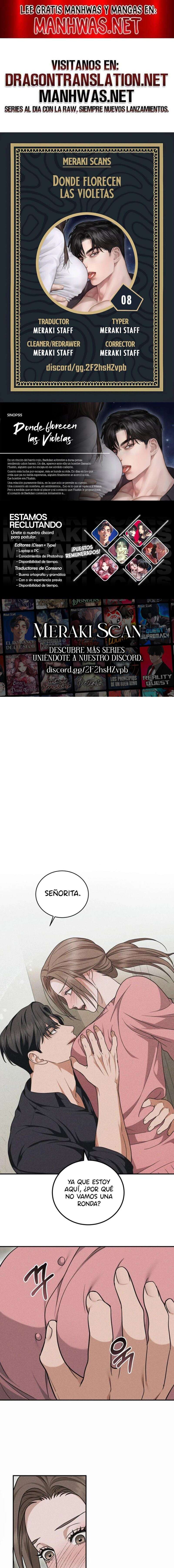 Donde florecen las violetas Capítulo 8 - Page 1