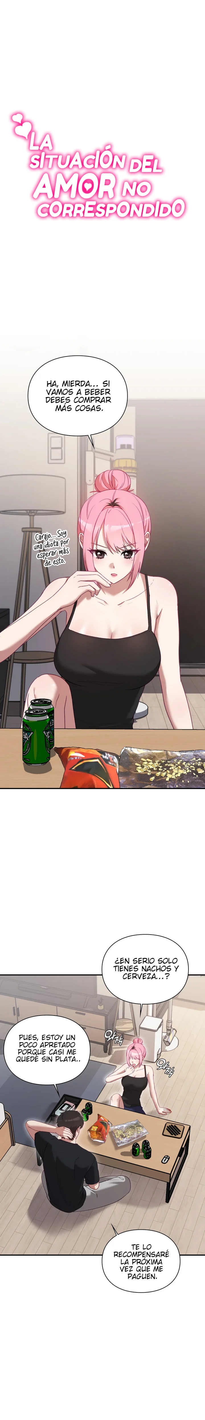 La situación del amor no correspondido Capítulo 3 - Page 1