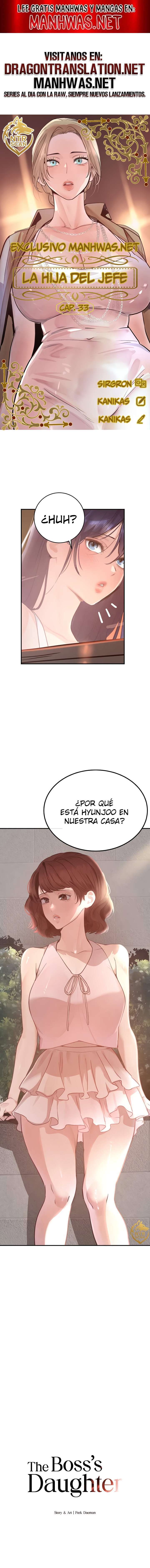 La hija del jefe Capítulo 33 - Page 1